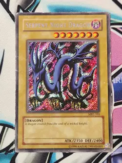 Serpent Night Dragon MRL-103 Secret Rare Original Print Yugioh - Image 1