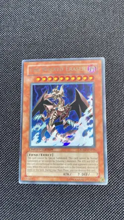 Yugioh The Wicked Eraser JUMP-EN016 Ultra Rare Limited Edition MP - Image 3