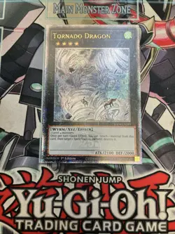 Tornado Dragon Quarter Century Secret Rare RA04-EN289 Yugioh - Image 1