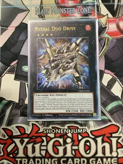 Ryzeal Duo Drive Ultra Rare 1st Edition CRBR-EN006 Yugioh - Image 1