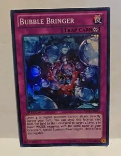 YUGIOH BUBBLE BRINGER ABYR 1ST EDITION SUPER LIGHT PLAYED - Image 2