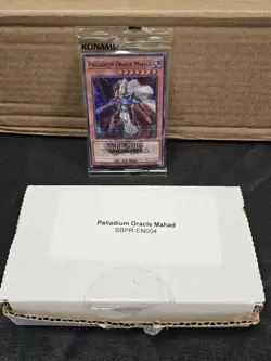 YuGiOh Palladium Oracle Mahad (Blue) - Promo Promotional Card SBPR-EN004 - Image 2