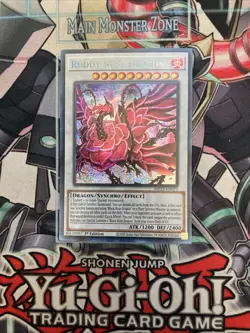 Ruddy Rose Dragon Prismatic Secret Rare MP22-EN077 Yugioh - Image 1
