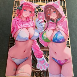 Goddess Story Gold METAL Card - Serial Number #043/200! Anime Miku **READ** - Image 4