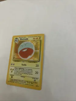 Pokemon TCG Electrode Holo Rare Card 2/64 Jungle Set Error - Image 3