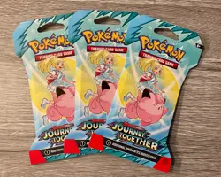 Scarlet and Violet Journey Together Pokemon card packs - Image 1