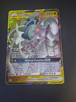Arceus & Dialga & Palkia GX - 156/236 - Pokemon Cosmic Eclipse Sun Moon Card NM - Image 1