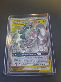 Arceus & Dialga & Palkia GX - 156/236 - Pokemon Cosmic Eclipse Sun Moon Card NM - Image 3