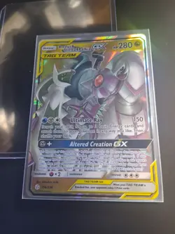 Arceus & Dialga & Palkia GX - 156/236 - Pokemon Cosmic Eclipse Sun Moon Card NM - Image 4