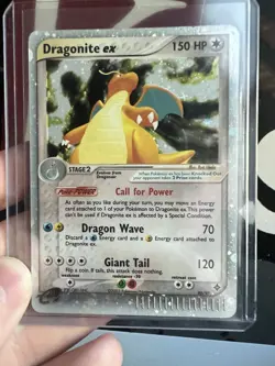 Pokemon TCG Dragonite EX 2003 Holo Card 90/97 Dragon E Reader - Image 1