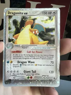Pokemon TCG Dragonite EX 2003 Holo Card 90/97 Dragon E Reader - Image 2
