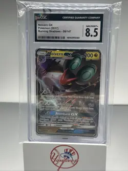 Noivern GX Miscut Error CGC 8.5 NM/Mint Pokemon Card 99/147 - Image 2
