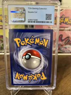 Ninetales Square Cut Miscut Error Base Set Holo Pokemon Card CGC 7.5 - Image 2