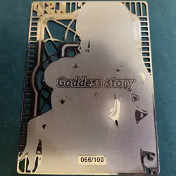 Goddess Story Gold METAL Card - Serial Number #/100! Anime Waifu Elf Girl *READ - Image 5