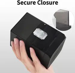 Elegant Black Deck Case for MTG Commander â€“ 100+ Card Capacity & Secure Closure - Image 7