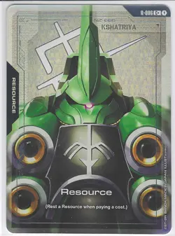 Gundam Card Game - Kshatriya Resource R-006 C+ Raw Near Mint/Mint - Image 1