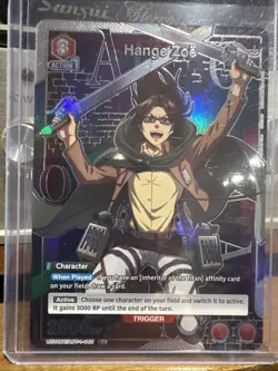 Hange Zoe AOT-1-069 R* Parallel Attack On Titan Union Arena Card - Image 1