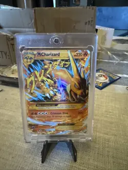 Pokemon Mega-Charizard-EX TCG Flashfire Holo Card 107/106 Secret Rare - Image 1