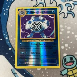 Poliwrath 25/108 Reverse Holo Rare XY Evolutions Set Pokemon Card 2016 MP/HP - Image 1