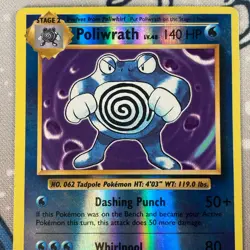Poliwrath 25/108 Reverse Holo Rare XY Evolutions Set Pokemon Card 2016 MP/HP - Image 2