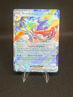 Greninja ex SVP054 Black Star Promo Holo Rare Pokemon TCG Card NM - Image 1