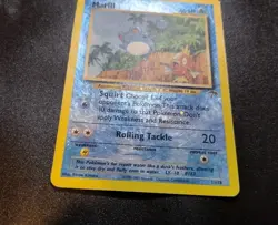 Marill 11/18 Southern Islands Reverse Holo Pokemon Card HP - Image 2