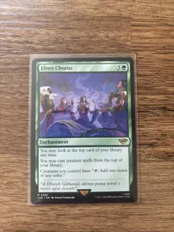 Elven Chorus - NM - LOTR - MTG - Image 1