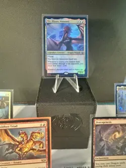 Lot Of MTG Dragon Cards Thru The Years In Dragon Logo Deckbox ft. Niv-Mizzet +++ - Image 4
