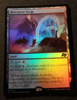 Riverpyre Verge - Foil - DFT - MTG - NM - EN - 0260 - Image 1
