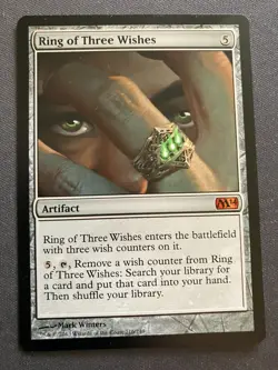 MTG Ring of Three Wishes {Core Set 2014 (M14)} - NM - Image 1