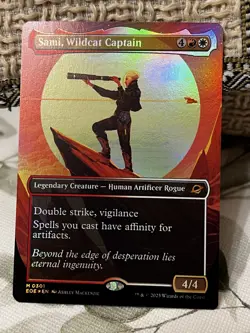 MTG | Sami, Wildcat Captain (Borderless) [Edge of Eternities] ✨FOIL✨ - Image 1