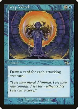 Keep Watch x4 Judgment MtG NM - Image 1