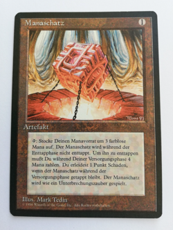 MTG | Manaschatz | Mana Vault | Foreign Black Border | German | EX-NM - Image 1