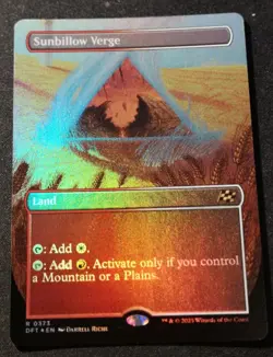 Sunbillow Verge - Foil - Borderless - DFT - MTG - NM - EN - 0373 - Image 1