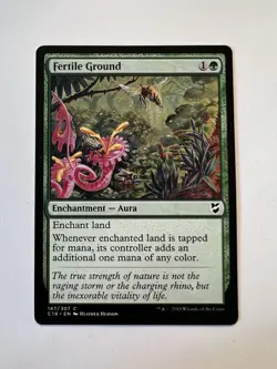 Fertile Ground - MTG Commander 2018 - NM - Image 1