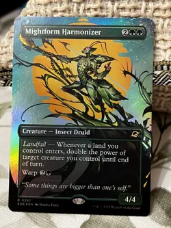MTG | Mightform Harmonizer (Borderless) [Edge of Eternities] ✨FOIL✨ - Image 1