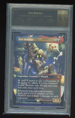 2025 MTG Final Fantasy Vivi Ornitier Borderless #0321 - PCG 9.5 - Image 1