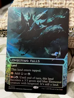 MTG | Lumbering Falls (0024) [Edge of Eternities] ✨FOIL✨ - Image 1