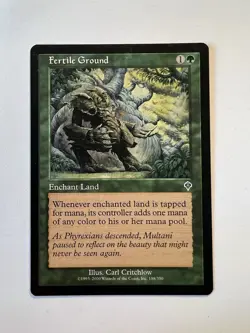 Fertile Ground - MTG Invasion - NM - Image 1