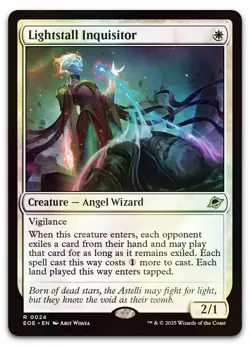 Lightstall Inquisitor #24 (Foil) (NM) Edge of Eternities EOE Magic MTG - Image 1
