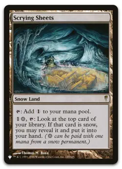 Scrying Sheets #149/155 (NM) List Reprints LIST LIST Magic MTG - Image 1