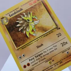 Pokemon TCG - Sandslash 41/62 Fossil Uncommon WOTC 1999 - EXC - Image 1