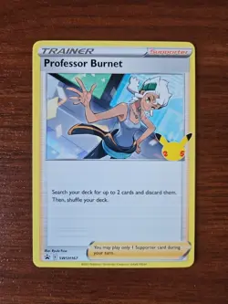 Pokemon Celebrations - SWSH167 PROFESSOR BURNET, Promo - Image 1