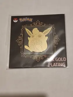 Wigglytuff Pokemon Candy Stickers (2023) Korean Striking 24k Gold Plating - Image 1