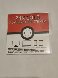 Wigglytuff Pokemon Candy Stickers (2023) Korean Striking 24k Gold Plating - Image 2