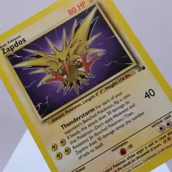 Pokemon TCG - Zapdos 30/62 Fossil Rare WOTC 1999 - NM - Image 1