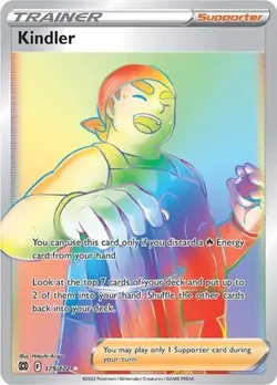 Kindler (Secret, #179/172) - Holofoil SWSH - Brilliant Stars NM Pokemon - Image 1