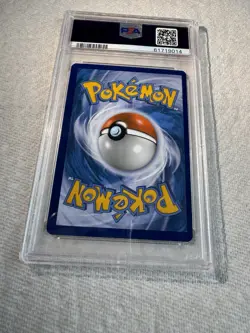 2019 POKEMON SM BLACK STAR PROMO #SM201 FULL ART/RESHIRAM & CHARIZARD GX PSA 8 - Image 3