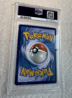 2019 POKEMON SM BLACK STAR PROMO #SM201 FULL ART/RESHIRAM & CHARIZARD GX PSA 8 - Image 4
