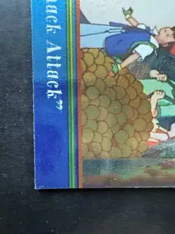Pokemon Topps 2000 Vintage HOLO FOIL Orange Islands OR11 Snack Attack (LP) - Image 4